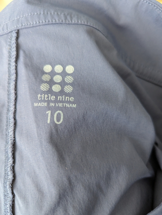 Ladies Title Mine Size 10 Board Shorts Navy Blue - Picture 5 of 8